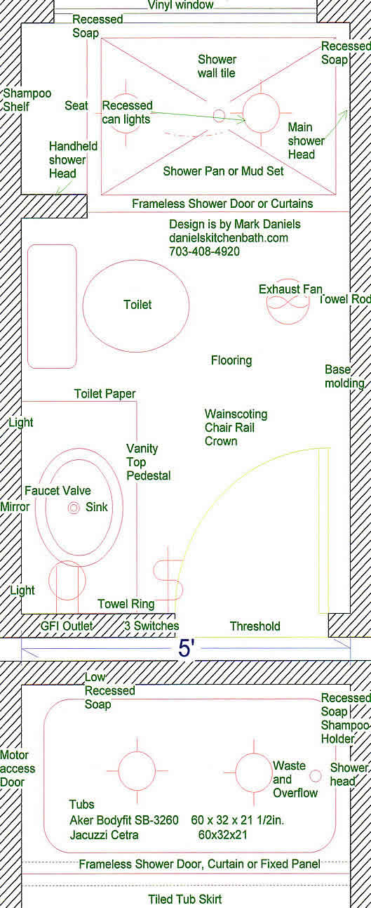 small bathroom remodeling design idea